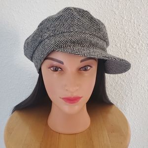 GAP Herringbone Tweed Cadet Hat S M